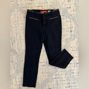 Anthropologie ankle length straight leg pants.